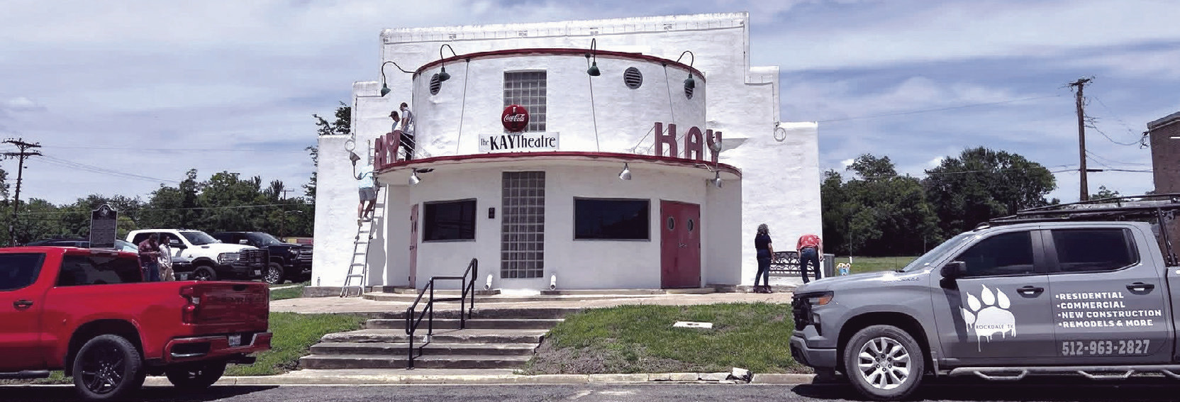 Renovations to the Kay Theater should be completed by the end of July.