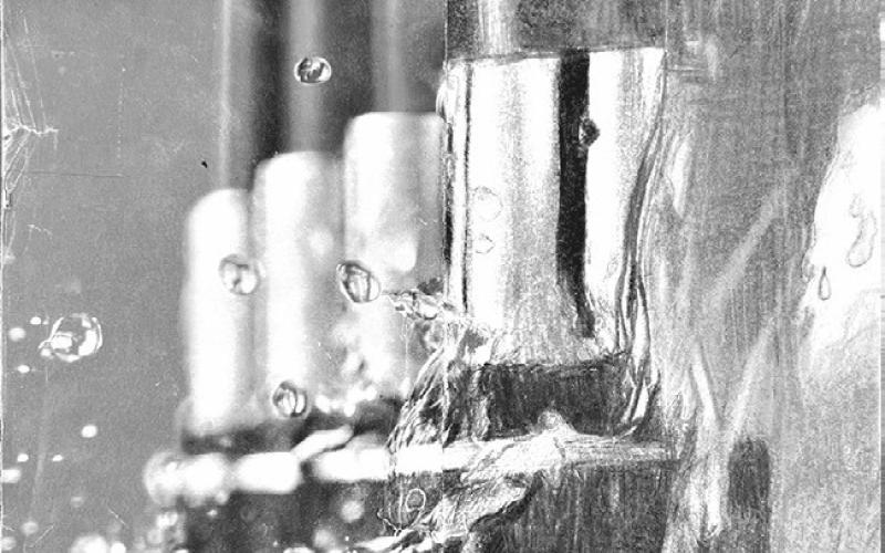 ‘Half picture’ art by Sophia Herrera, an eighth-grade Art II student at Rockdale Junior High School.