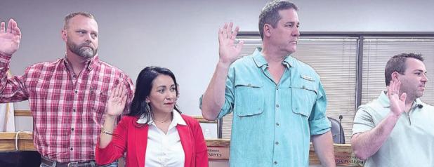 New city officials take oath Monday