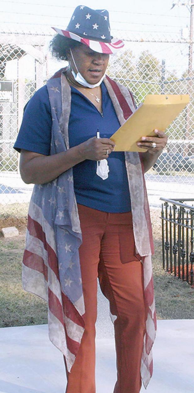 Tribute, memorial ceremony at Veterans Park