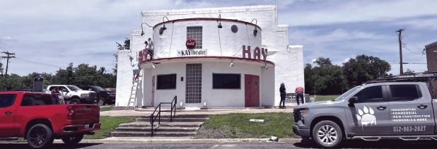 Renovations to the Kay Theater should be completed by the end of July.