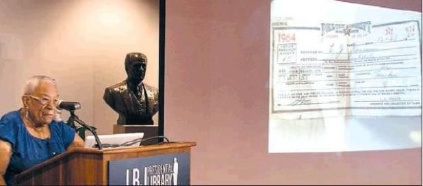 A legacy: The right to vote