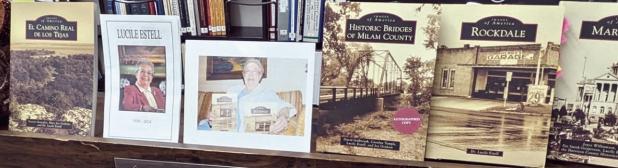 COLLECTION— The personal collection of Dr. Lucile Estell is available in the library to honor her legacy.