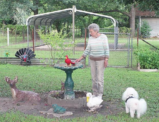 Woman’s love of yard work earns an honor