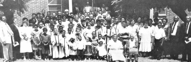 New Hope Baptist Church celebrating their 100th anniversary in 1991.