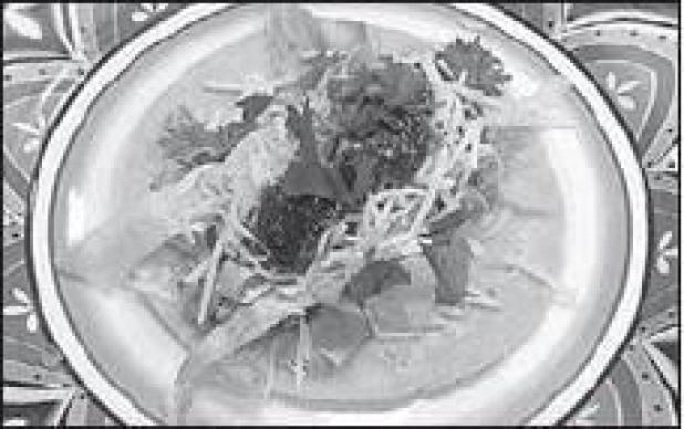 Holiday fishbowl, turkey tacos