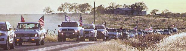 Trump parade makes its way through Milam County towns