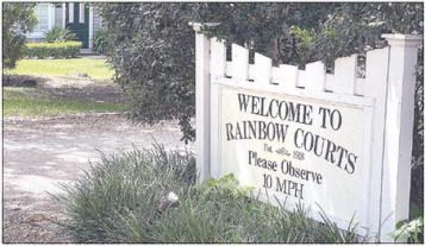 Rainbow Courts put on market
