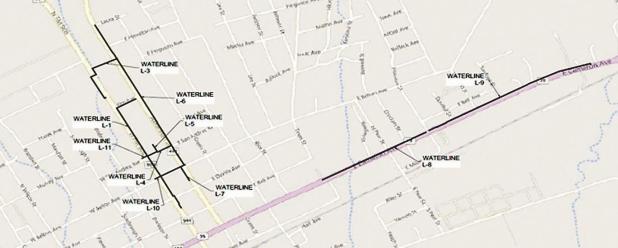Work begins on water pipe replacement