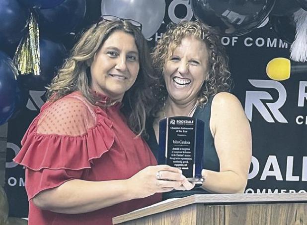Rockdale Chamber Banquet award winners
