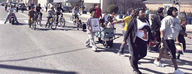 Rockdale’s annual MLK Day Parade was held Monday at 1 p.m. with Henry and Deborah Miller as grand marshals driven by Sheree Mitchell. The parade had about 75 marchers.