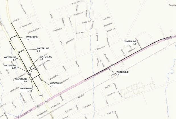 Phase 1 pipe replacement begins February