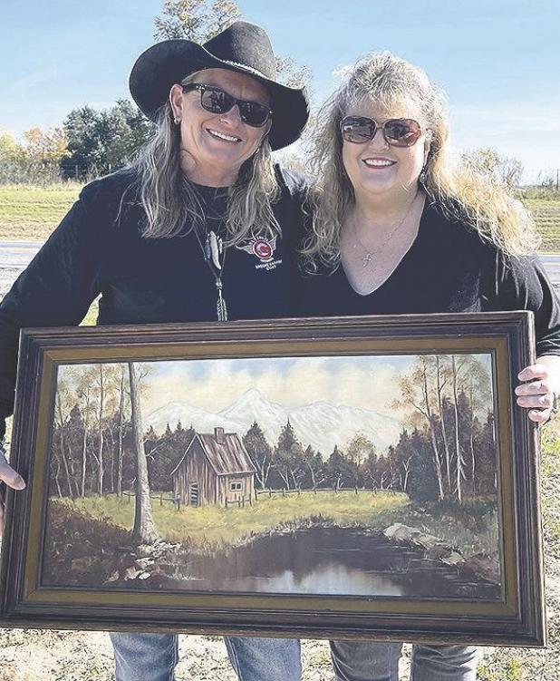 The painting that launched Graham’s music career