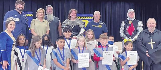 Knighted at RIS