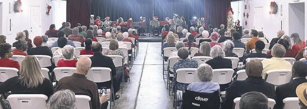 Big crowd for Christmas at the Kay