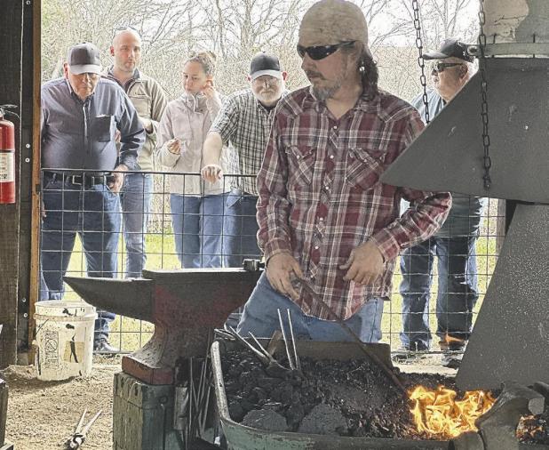 Blacksmith demo a hit on Saturday