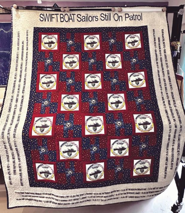 National archive Swift Boat quilt has Rockdale connection
