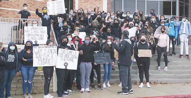 Students protest ‘racist’ incident at Rockdale High School