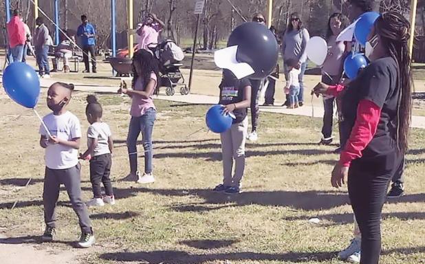 MLK Day balloon release held Monday