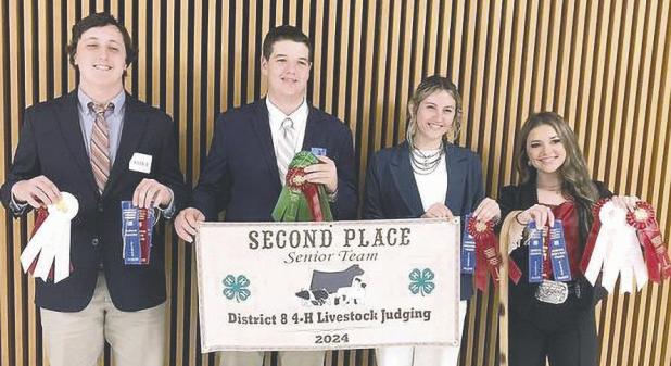 County 4-H’ers compete in District 8 contest