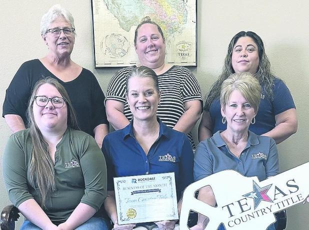ROCKDALE CHAMBER OF COMMERCE NEWS