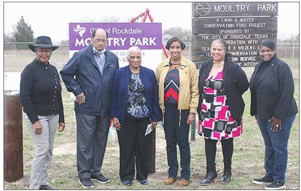 Rockdale rededicates, updates Moultry Park