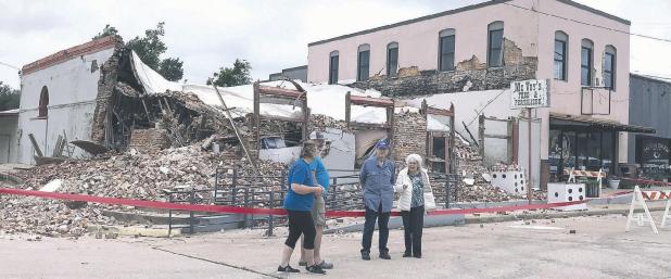 Historic McVoy building bites dust