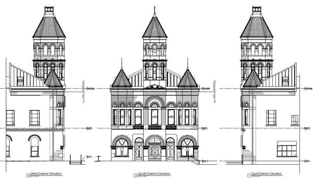 Work begins soon on 1895 facade
