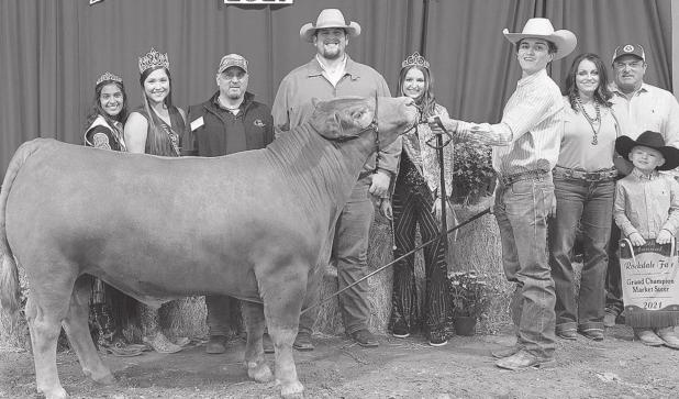 Rockdale Fair youth livestock show results