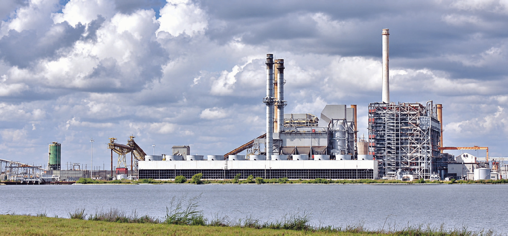 The now-shuttered Alcoa plant site near Rockdale has recently attracted several major investments. Paul Flahive/Texas Public Radio