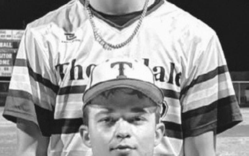 Thorndale’s players of the game against Granger last week were starting pitcher Kade Becker and center fielder Will Cloud. Thorndale ISD Athletics photo