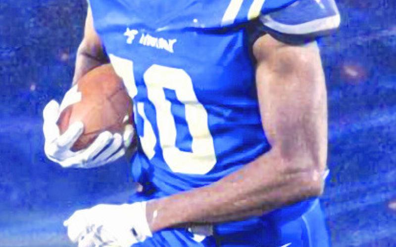 Tiger receiver De’Andre Stephens picked up two more post-season football honors recently. He was named to the Class 3A All-State Third Team and to the 3A Super Elite Team. Rockdale Tigers Athletics photo