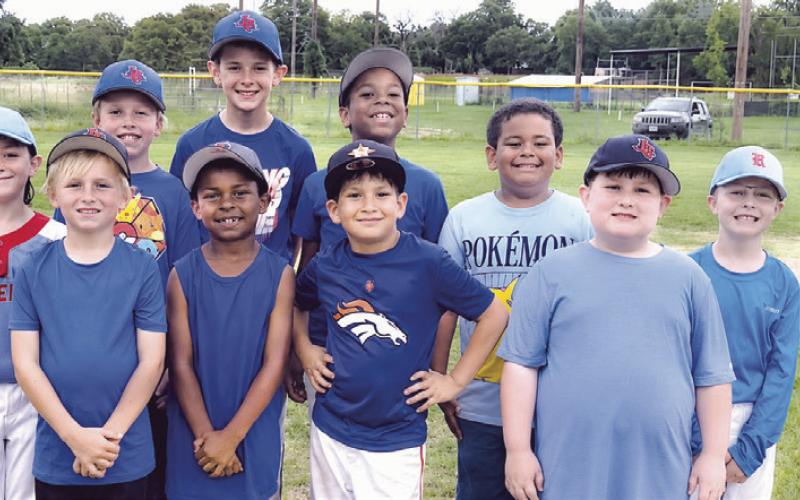 8U All-Stars The Rockdale Youth Baseball Association starts All-Star tournaments Friday with the Pony League Directors Tournament in Taylor, and then follows with the Section Tournament in Bastrop. Rockdale will be represented by four all-star teams with age groups 6u-12u. Photos by Rockdale Youth Baseball Association