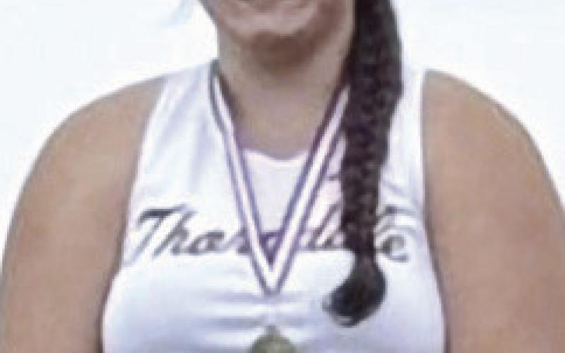 Thorndale ISD Athletics photo the 800, 1600 and 3200 meter runs. Hurd advances in the triple jump, While Preusse will advance in the discus and shot put. Llanas broke his own school record in the 1600 during the area meet last week, running a 4:46.63.