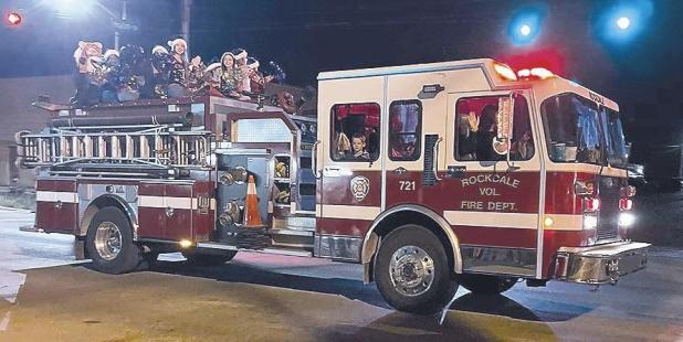 Scenes from the 2022 Lighted Christmas Parade