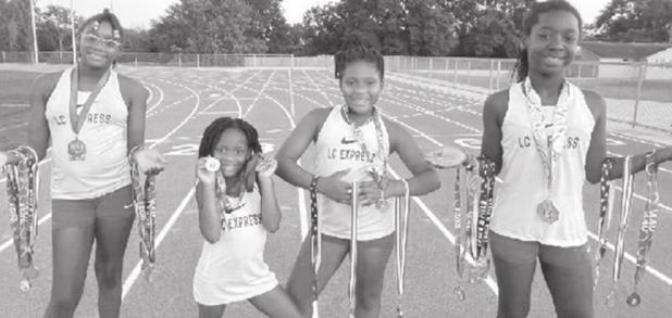 Rockdale girls compete at Jr. Olympics