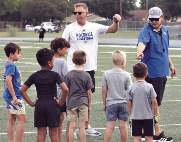 Tiger football camp draws 34 youngsters
