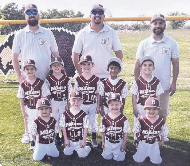 Want to give a BIG THANKS to all of our sponsors and congratulate our Milano Eagle maroon tee-ball team 