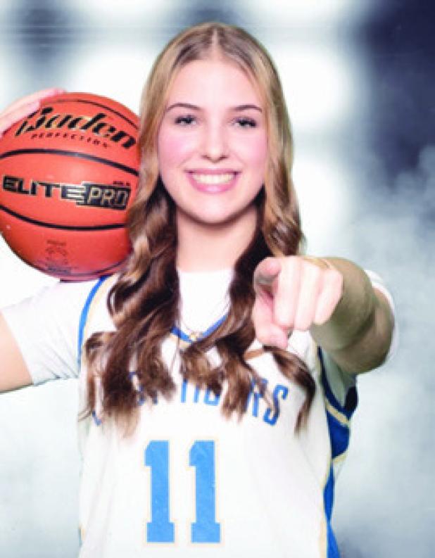 Rockdale Lady Tiger Grace Patton had a career high 15 points with 12 rebounds in last week’s action. Rockdale Tigers Athletics photo