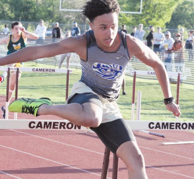 RHS track triumphs at district