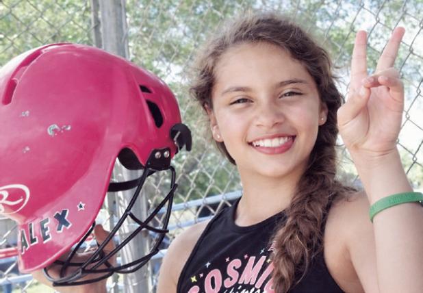 Alex Sandoval would have turned 16 on Tuesday. Her former teammates keep her memory close to them at every game. Photo by Andy Sandoval