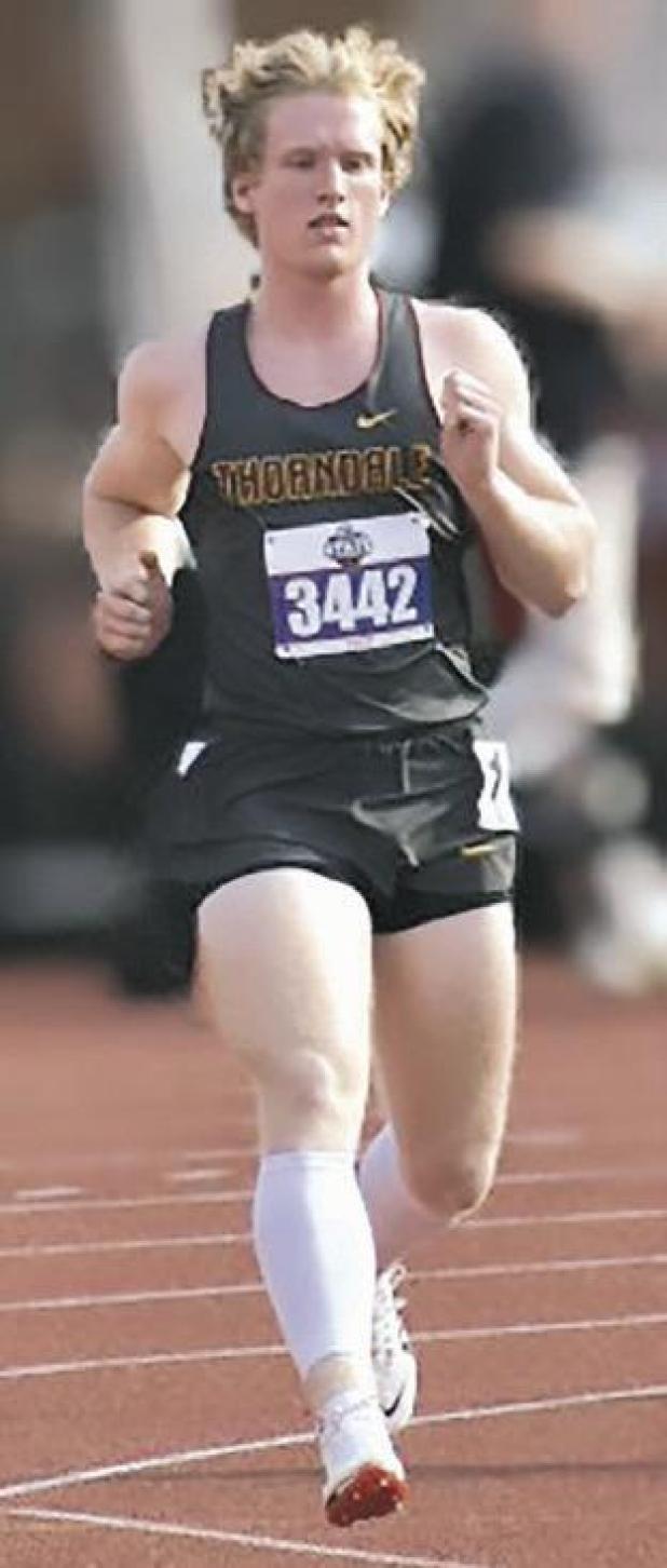 Thorndale boys close out track season in Austin at state meet