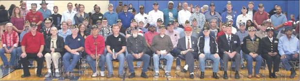 SRO crowd honors veterans