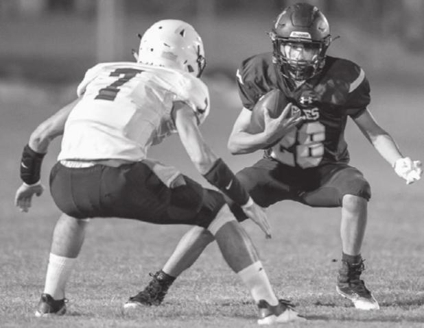 Eagles out-run Bremond, 34-24