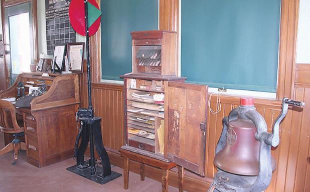 ‘New’ items at depot museum