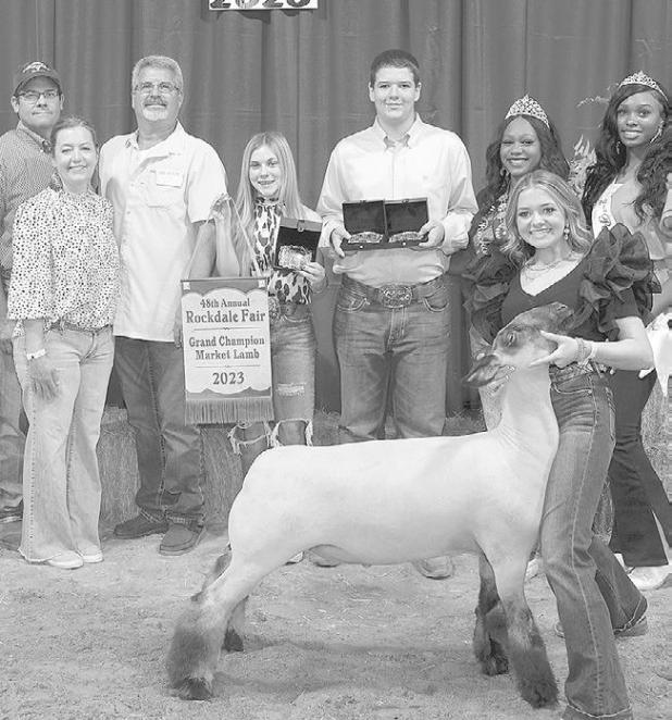 2023 Rockdale Fair youth livestock show results