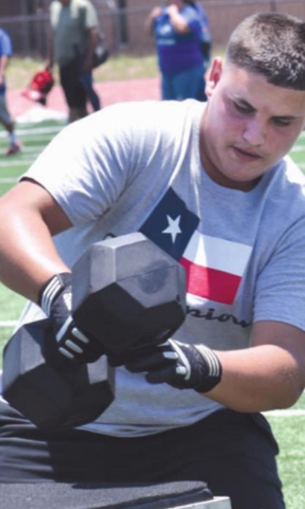 Blue-and-Gold barely miss State Lineman Challenge