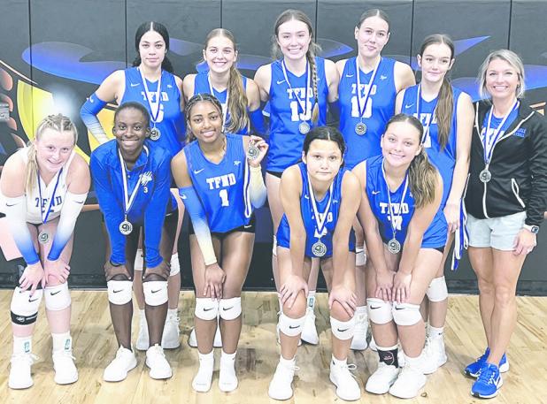Rockdale Lady Tigers varsity placed second in last week’s Navasota Tournament. Photo submitted by Coach Holly Muniz