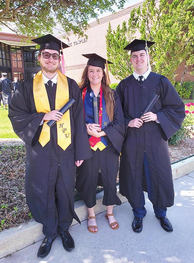 Rockdale’s triplets graduate