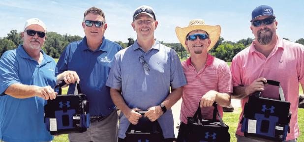 Three teams tie atop alumni golf tourney